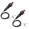 2 Pieces Piezo Igniter, Piezoelectric Igniter, Gas Piezo Ignition, 1