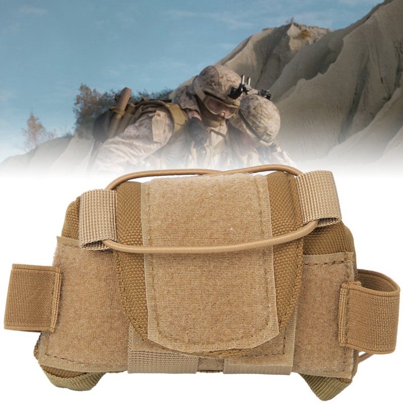 Helmet Counterweight Battery Storage Pouch Multi Functional Bag for Helmet