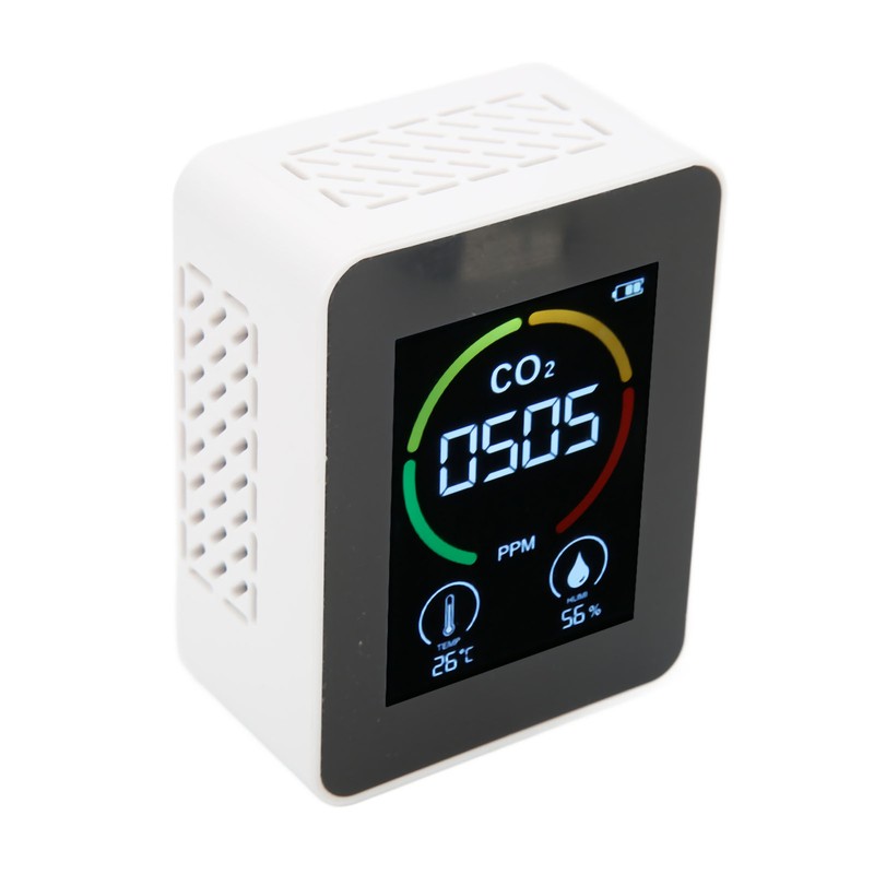 CO2 Detector Carbon Dioxide Monitor Infrared Air Quality Monitor Sensor
