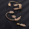 1 Pair Fashion Tassels Elves Ear Cuff Piercing Cartilage Climber