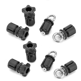 WSAYS 8Pcs Tie Down Anchors Accessories For Polaris Ranger General XP 1000 /Crew