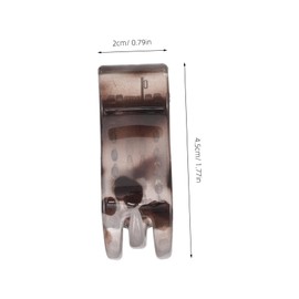 Mikinona 3pcs Hair Clip Ponytail Hair Clips Ponytail Holder Hair Claw Clips Ponytail Holder for Women Ladies Thick Long Hair