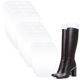 Ruisita 10 Pieces (5 Pairs) Boot Shaper Form Inserts Boots Tall Support for Women and Men…, Clear, 14 Inches