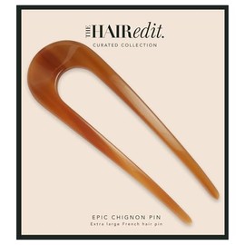 The Hair Edit Epic Extra Large Chignon French Hair Pin, U-Shaped Hair Pin for Women and Girls, Versatile Updo Hair Pin for All Hair Types