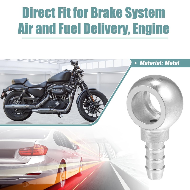 A ABSOPRO Banjo Fitting Adaptor 16 mm Inner Diameter 10