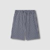 JAJU [JAJU] Men's Rayon 5-Length Pajama Pants 2-Pack_Dark Navy
