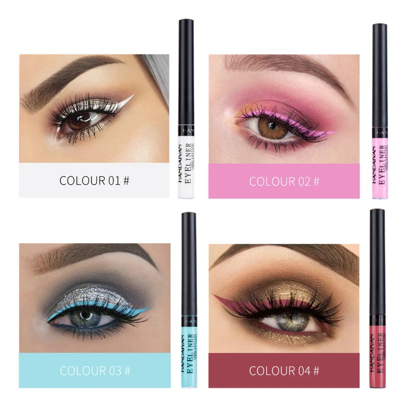 Handaiyan Delineador Neon UV Líquido Pack 12 colores