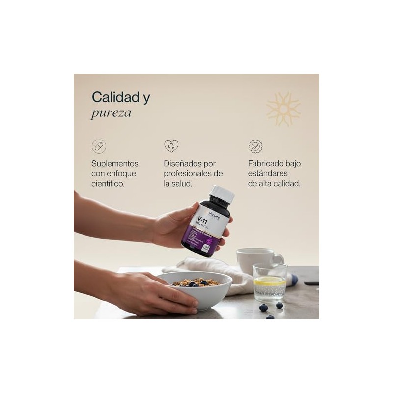 Veralife Suplemento Alimenticio Resveratrol Astaxantina Capsulas Gramo Nutricional Nanonutricion Multivitaminico