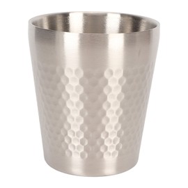 2pcs 304 Stainless Steel Pint Cup Hot Cold Drinking Cup Multipurpose Coffee Water Cup for Restaurant Office Camping 260ml