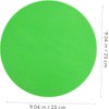 beiqilian 5pcs Football Logo Discs - Rubber Training Circles for