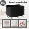 Goodpick Extra Large Storage Basket, 23.6" x 15.7" x 13.8"