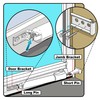 Dreyoo Storm Door Closer Kit Compatible with Andersen/Emco/Larson/40201/Pella, Screen Door