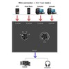 4 Port Audio Switch, 3.5mm Stereo AUX Selector, 4 Input
