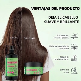 Shampoo Cola Caballo Romero Y Keratina Acelera Crecimiento
