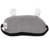 Cute Sleepy Llamapalooza Llama Tweed Eye Mask Novelty Sleep -