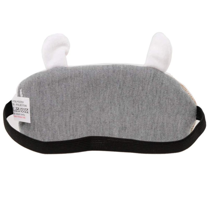 Cute Sleepy Llamapalooza Llama Tweed Eye Mask Novelty Sleep -