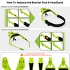 Dilzekui Magnifying Glasses with Light for Close Work, 1X to