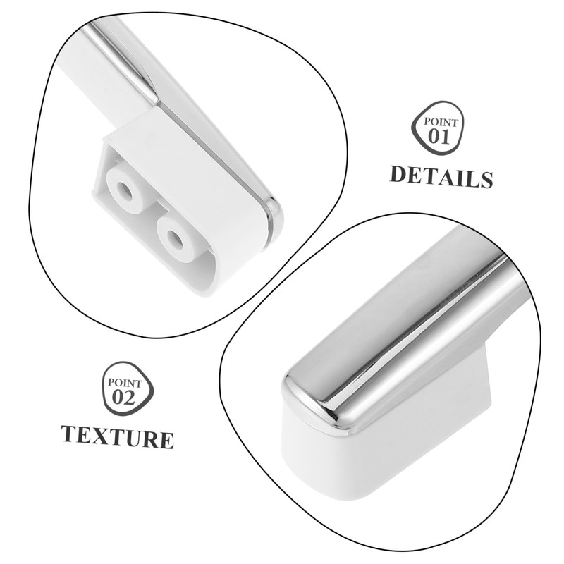 Gatuida Refrigerator Door Handle Replacement Nonslip Plastic Pull Bar for