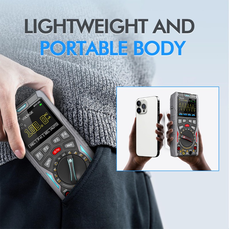 Abestop AT312G 3 in 1 Oscilloscope Digital Scope Multimeter with