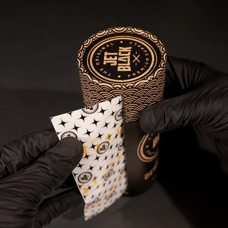 Jet Black Derm Film 10"