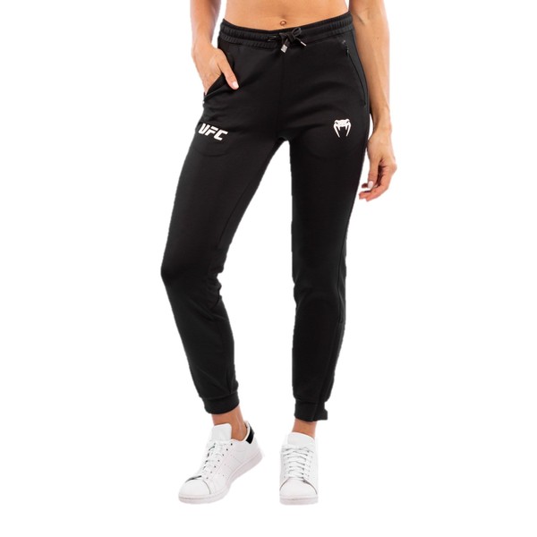 Venum Women's Standard UFC Authentic Fight Night Walkout Pant, Black,