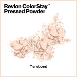 Revlon ColorStay Pressed Powder Face Makeup, Longwearing, Fragrance-Free, Noncomedogenic, 880 Translucent, 0.3 oz