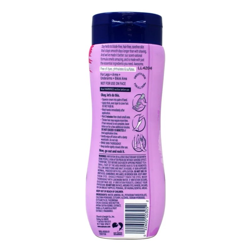 Nair Crema Corporal Para Eliminar El Cabello, Leche Nutritiv