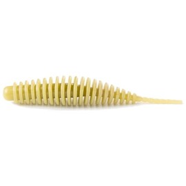 Fishup Tanta 1.5 Inches 4.2 cm – 10 Rubber Worms, FishUp Colours: Light Olive