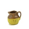 Dollhouse Old Fashioned Brown & Yellow Jug 1:12 Kitchen Accessories