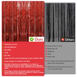 OHOME Christmas Decorations - Christmas Party Decorations | Christmas Backdrop | Christmas Decorations Indoor Outdoor Outside - Christmas Banner for Wall Door Window Yard - Christmas Photo Backdrop