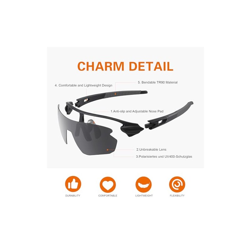 Cycling Glasses,Cycling Sunglasses,black strong