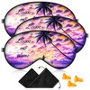 BVYA 3 PCS A Set, Silk Sleep Mask, Eyes Mask,
