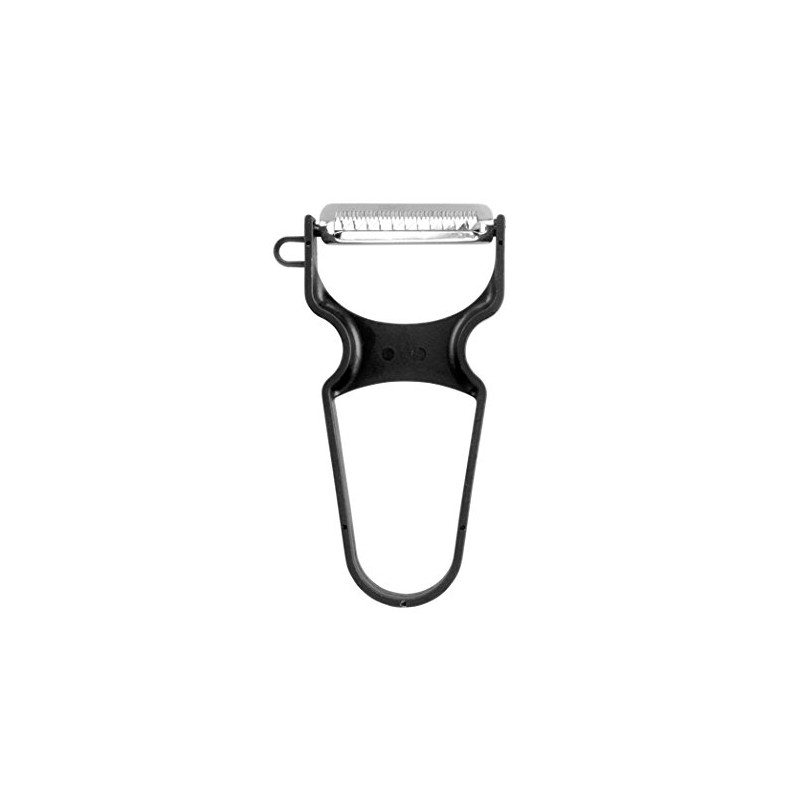 Chef Aid Julienne Peeler, Black, 11.8 x 9.2 x 2.2