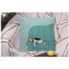 WONDERTIFY Throw Pillow Cover Case Vintage Waves Nature Sun and
