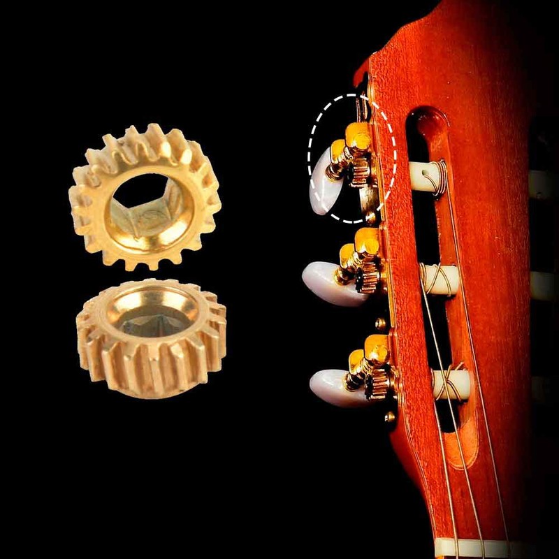 Classical Guitar String Tuning Peg Tuner Machine Head Gear 4mm