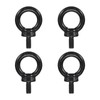 PATIKIL Lifting Eye Bolts M6 X12mm / 1/4" x 1/2",
