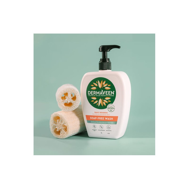 DermaVeen Daily Nourish Moisturising Lotion for Dry & Sensitive Skin