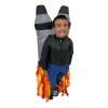 Disfraz Inflable De Halloween Cohete Espacial Rocket Nave Space Toda