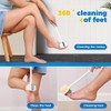 13.6" Long Handle Exfoliating Body Scrubber 2-in-1 Dual Sided Bath