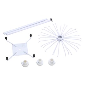 Firlar Rotating Jewelry Display Holder, 3 Tier Rotating Necklace Holder Rack Fashion Counter Jewelry Tree Stand Display Organizer for Necklaces, Bracelets, Earrings, Ring