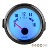 2in Pointer Voltage Gauge 8‑16V Measurement Range High Accuracy Blue