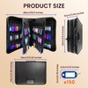 150 Position Key Organizer with Combination Lock, Waterproof Fireproof Zippered