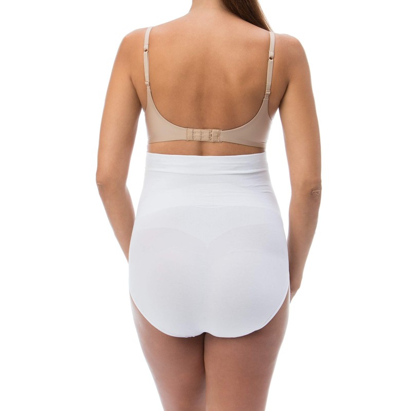 RelaxMaternity 5100 (White, S) Cotton over the bump maternity knickers