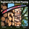 15-Inch Pruning Reciprocating Saw Blades, 6 TPI, Japanese Teeth, 3-Pack