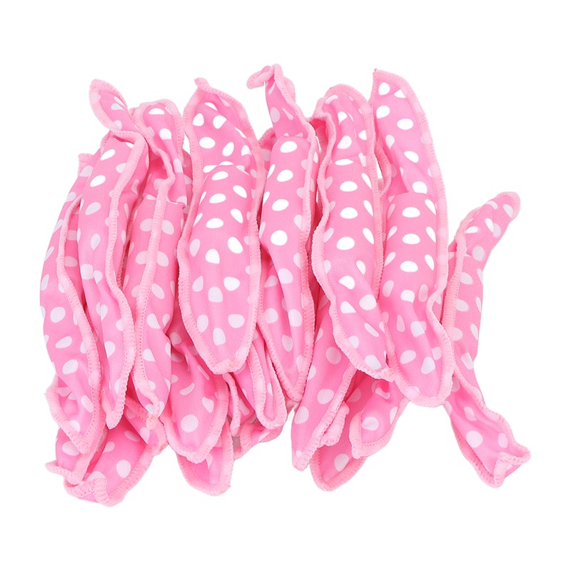 20pcs Hair Curler Rollers Flexible Soft Sponge DIY Night Sleep