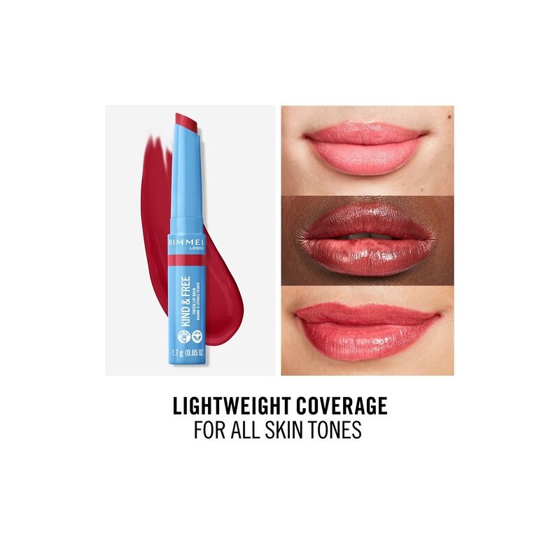 Rimmel Kind & Free Tinted Lip Balm Cherry Red