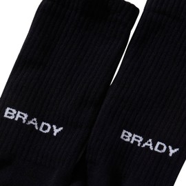 BRADY Men's Live Sock, Carbon, XL