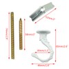 Hxchen 65mm/2.6" Ceiling Hooks - Heavy Duty Swag Hook with