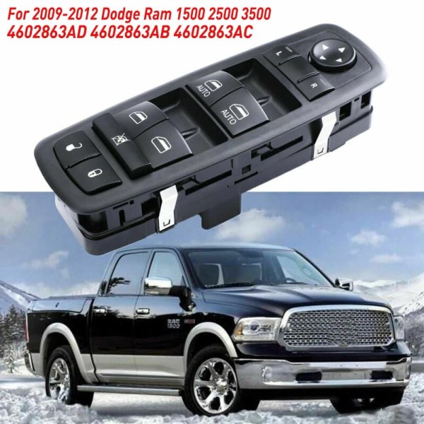 Unbranded Master Power Window Switch for Dodge Ram 1500 2009