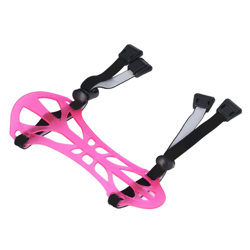 Archery Arm Guard TPE Adjustable Protective 2 Strap Forearm Protector